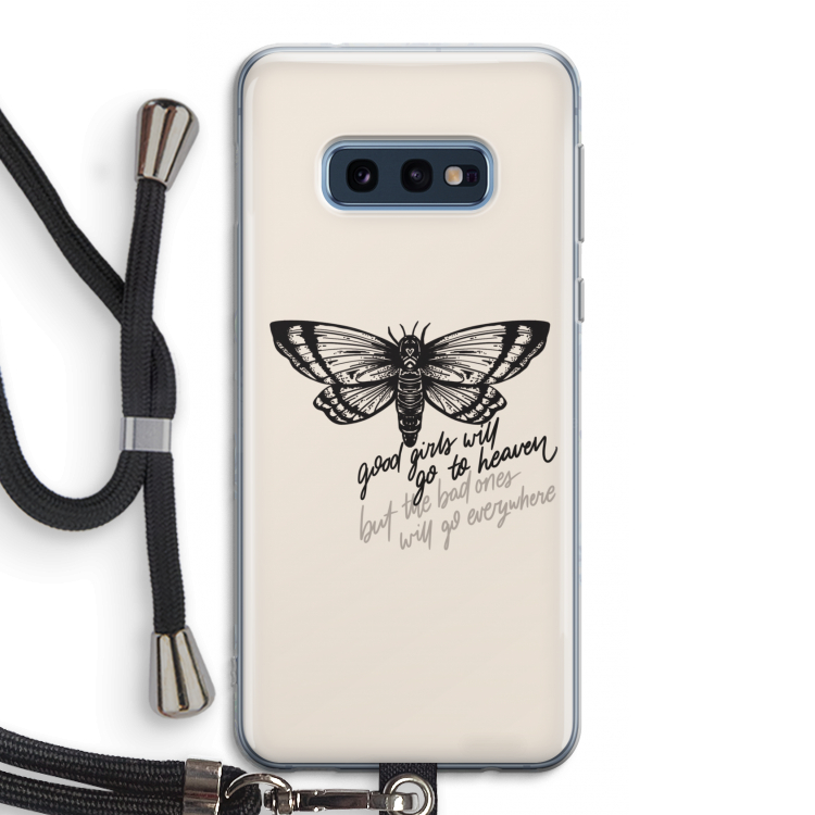 Good or bad: Samsung Galaxy S10e Transparant Hoesje met koord