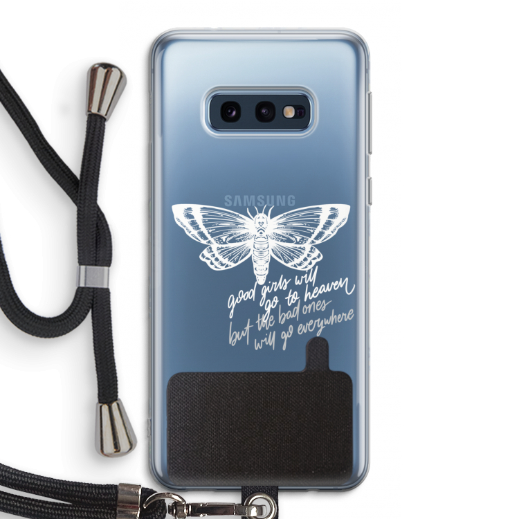 Good or bad: Samsung Galaxy S10e Transparant Hoesje met koord