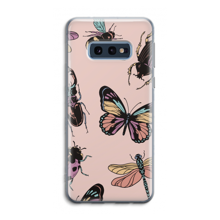 Tiny Bugs: Samsung Galaxy S10e Transparant Hoesje