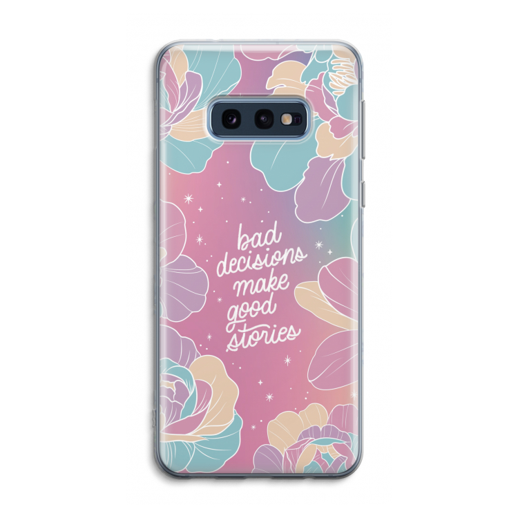 Good stories: Samsung Galaxy S10e Transparant Hoesje
