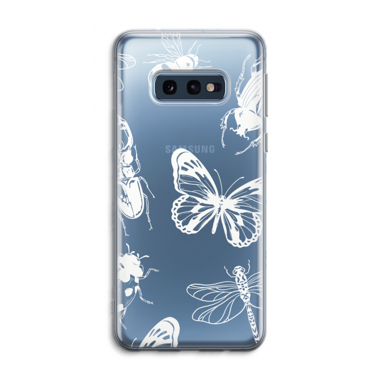 Tiny Bugs: Samsung Galaxy S10e Transparant Hoesje