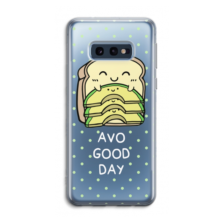 Avo Good Day: Samsung Galaxy S10e Transparant Hoesje