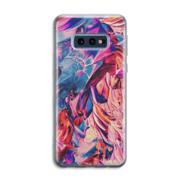 Pink Orchard: Samsung Galaxy S10e Transparant Hoesje