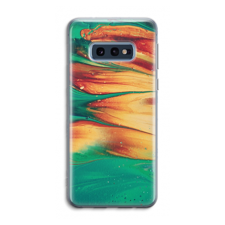 Green Inferno: Samsung Galaxy S10e Transparant Hoesje