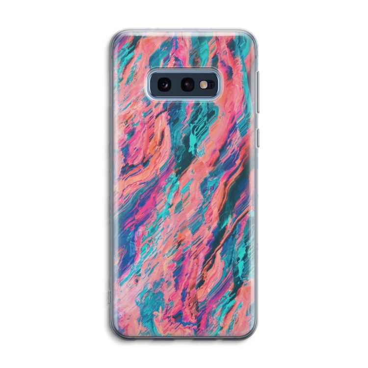 Electric Times: Samsung Galaxy S10e Transparant Hoesje