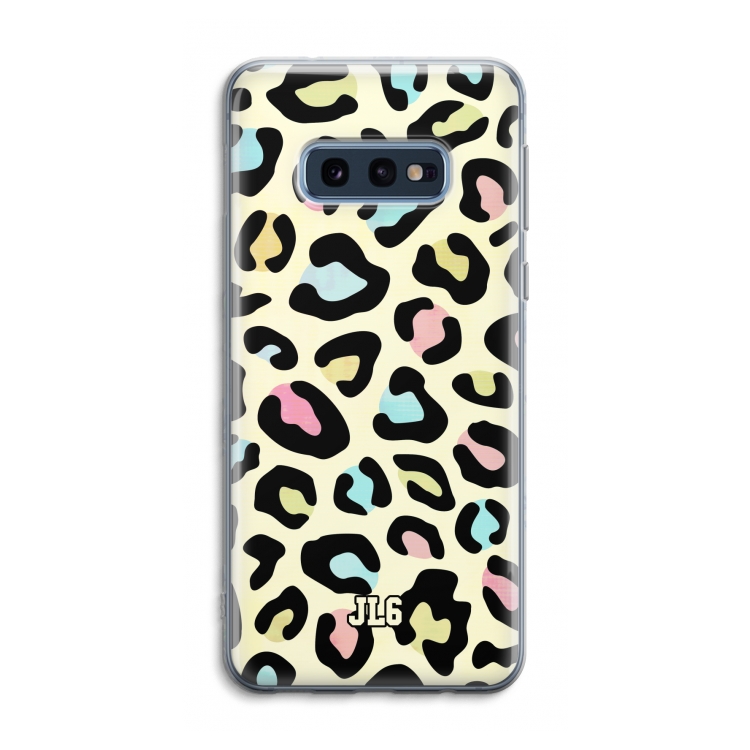 Leopard pattern: Samsung Galaxy S10e Transparant Hoesje