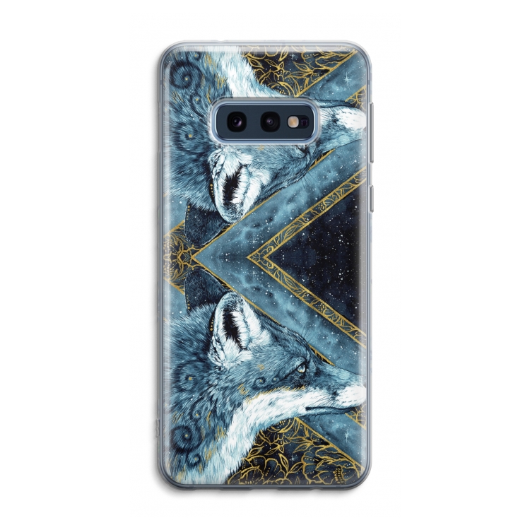 Golden Fox: Samsung Galaxy S10e Transparant Hoesje