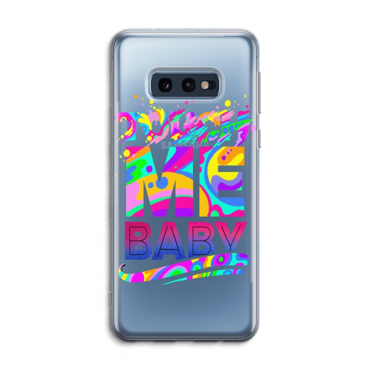 Touch Me: Samsung Galaxy S10e Transparant Hoesje