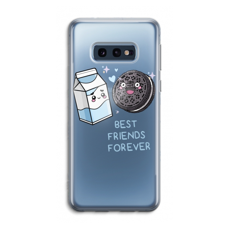 Best Friend Forever: Samsung Galaxy S10e Transparant Hoesje