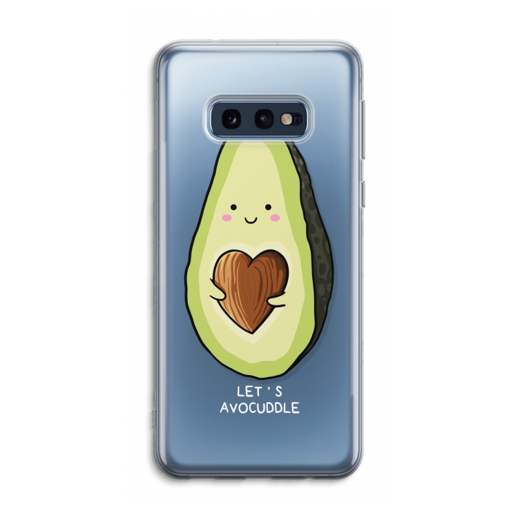 Avocuddle: Samsung Galaxy S10e Transparant Hoesje