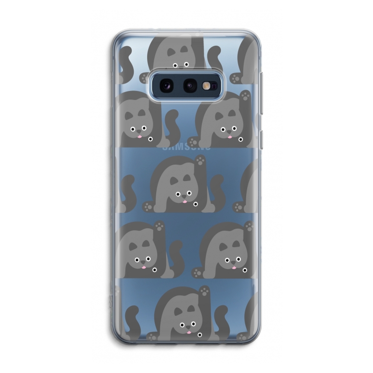 Cats: Samsung Galaxy S10e Transparant Hoesje