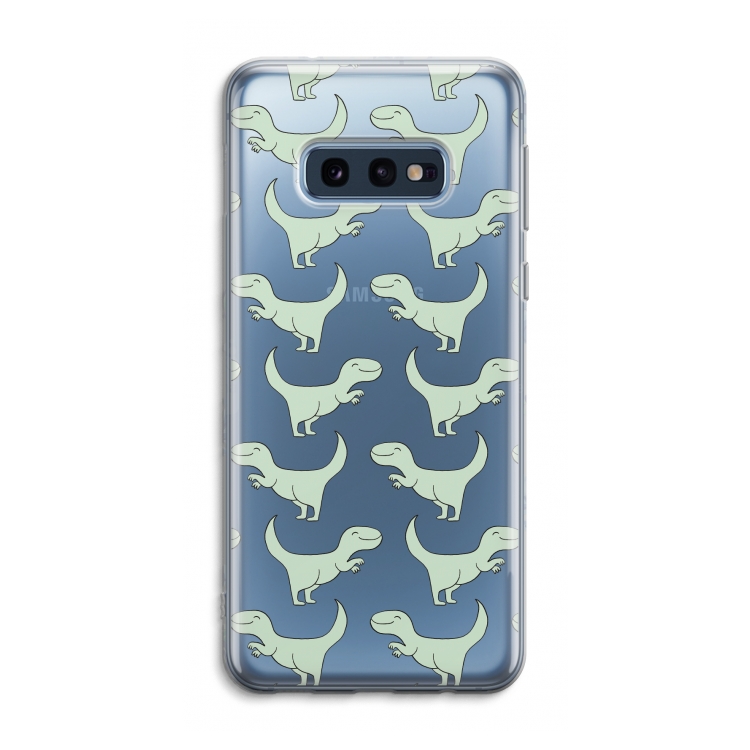 Dinos: Samsung Galaxy S10e Transparant Hoesje