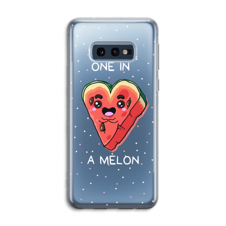 One In A Melon: Samsung Galaxy S10e Transparant Hoesje