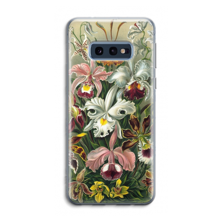 Haeckel Orchidae: Samsung Galaxy S10e Transparant Hoesje