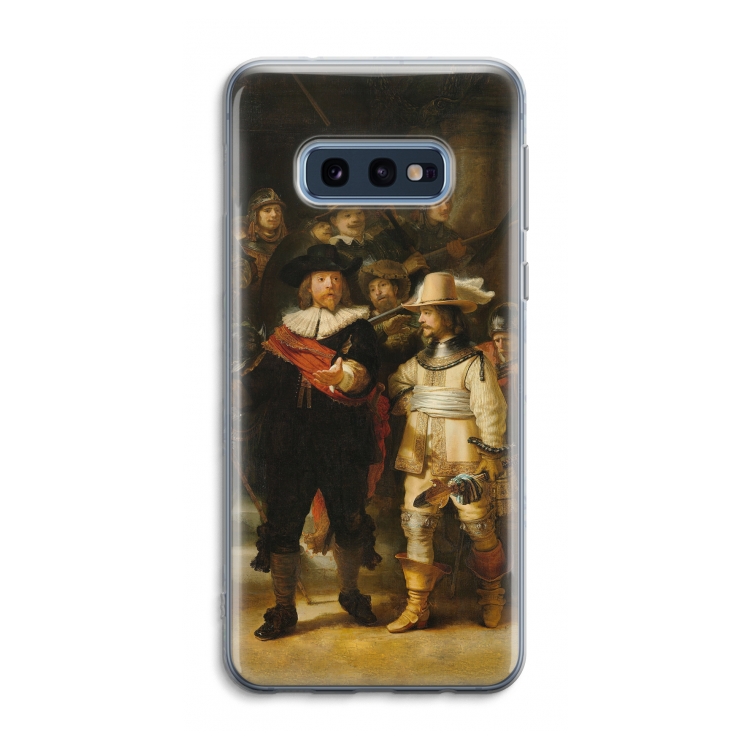 De Nachtwacht: Samsung Galaxy S10e Transparant Hoesje