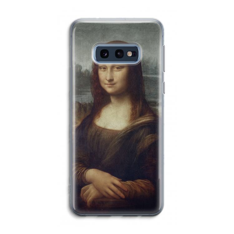 Mona Lisa: Samsung Galaxy S10e Transparant Hoesje