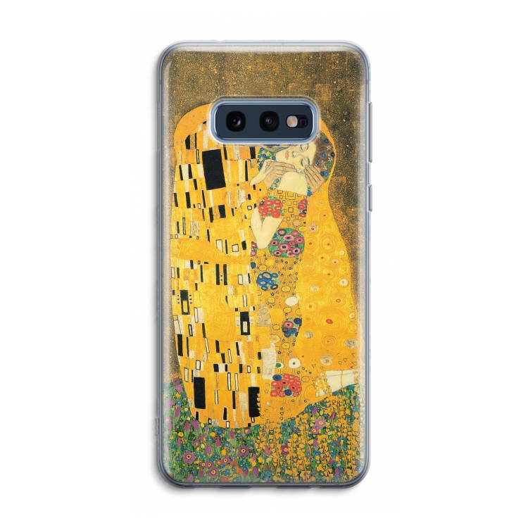 Der Kuss: Samsung Galaxy S10e Transparant Hoesje