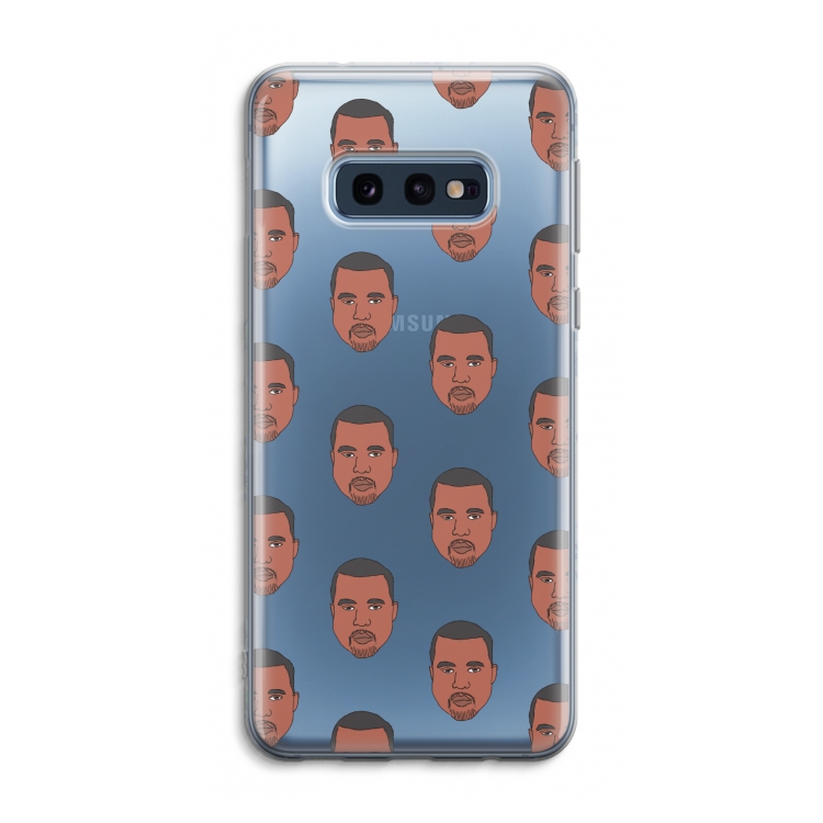 Kanye Call Me?: Samsung Galaxy S10e Transparant Hoesje