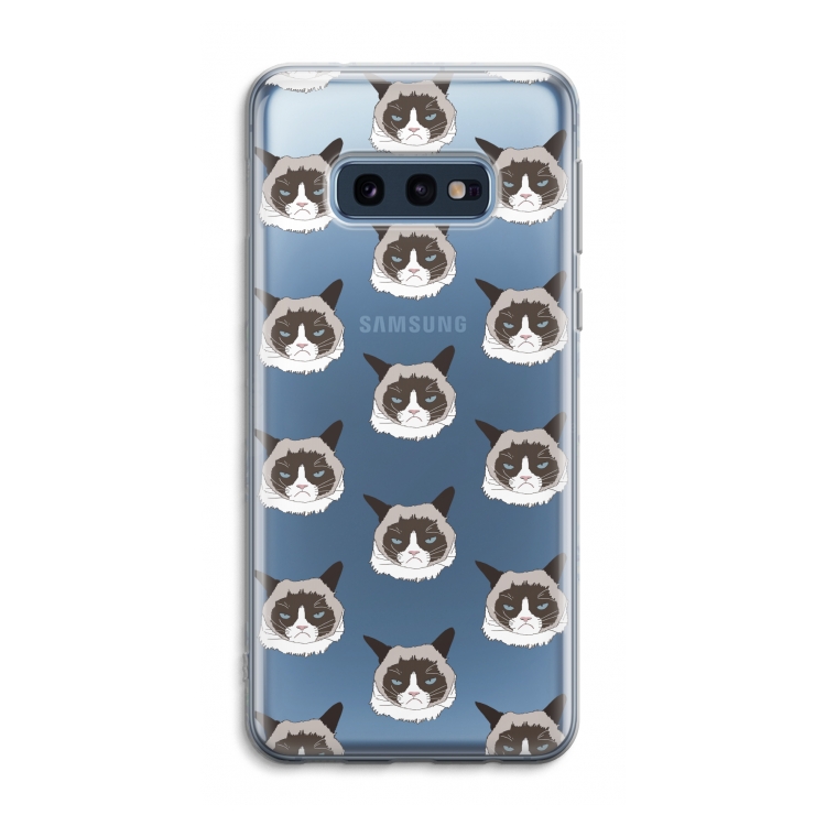 It's a Purrr Case: Samsung Galaxy S10e Transparant Hoesje