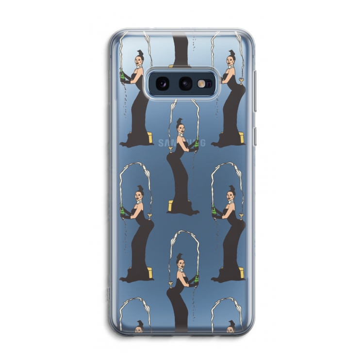 Pop Some Kim: Samsung Galaxy S10e Transparant Hoesje