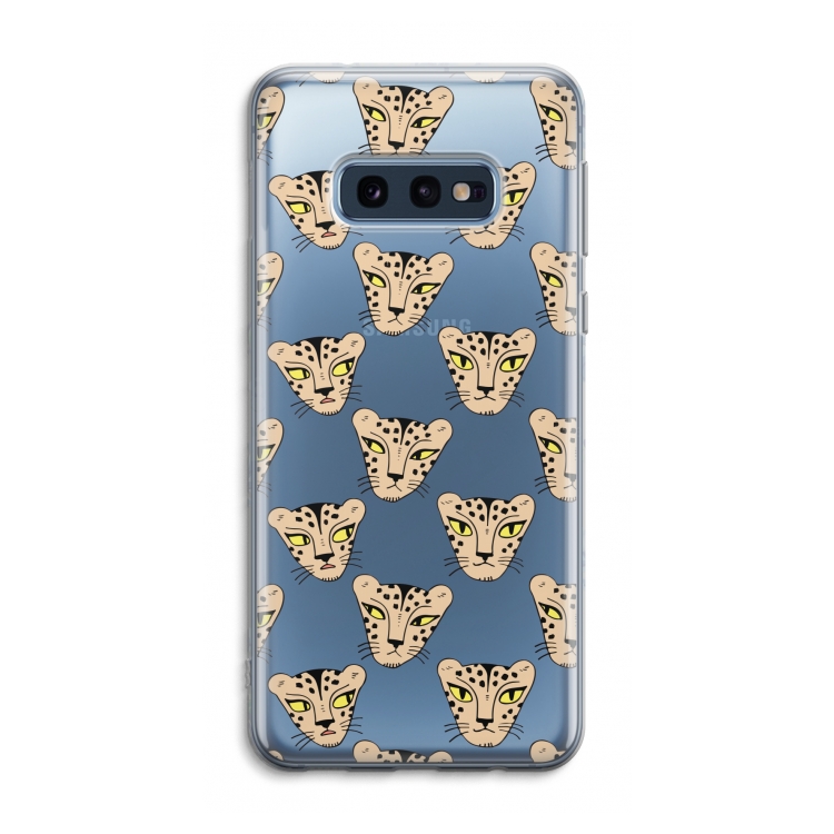 Tijger: Samsung Galaxy S10e Transparant Hoesje