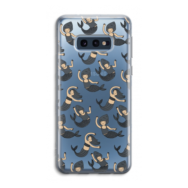 Zeemeermin: Samsung Galaxy S10e Transparant Hoesje