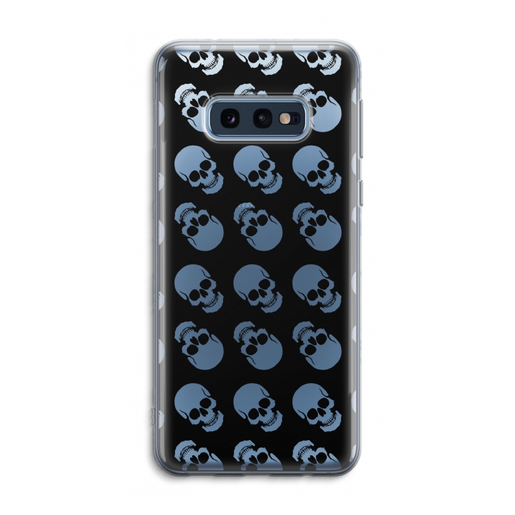 Musketon Skulls: Samsung Galaxy S10e Transparant Hoesje