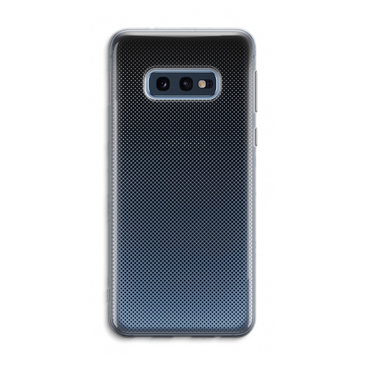 Musketon Halftone: Samsung Galaxy S10e Transparant Hoesje
