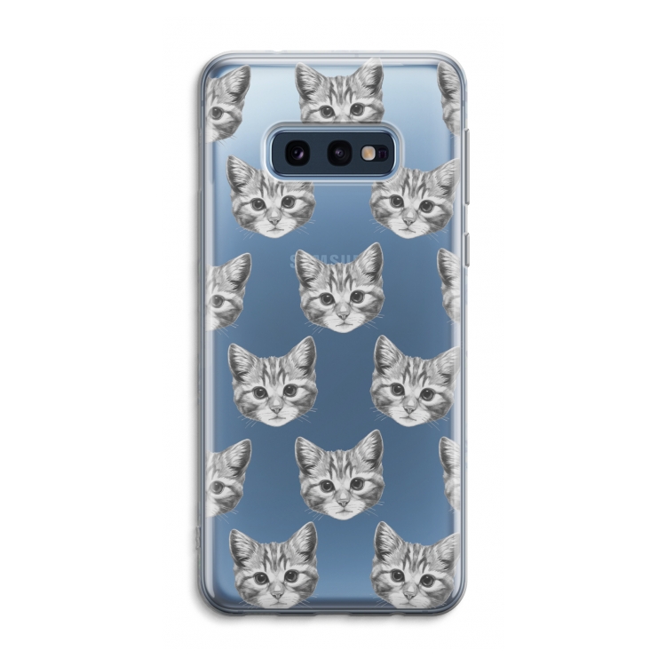 Kitten: Samsung Galaxy S10e Transparant Hoesje