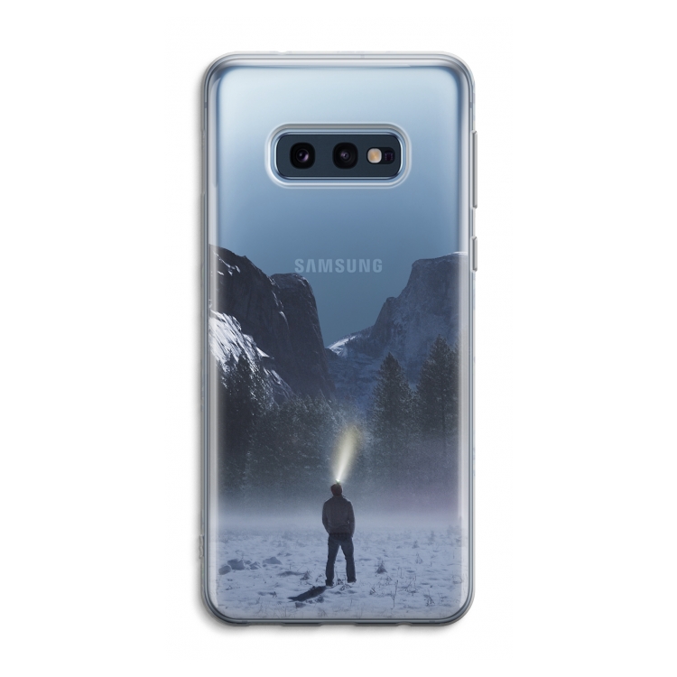 Wanderlust: Samsung Galaxy S10e Transparant Hoesje