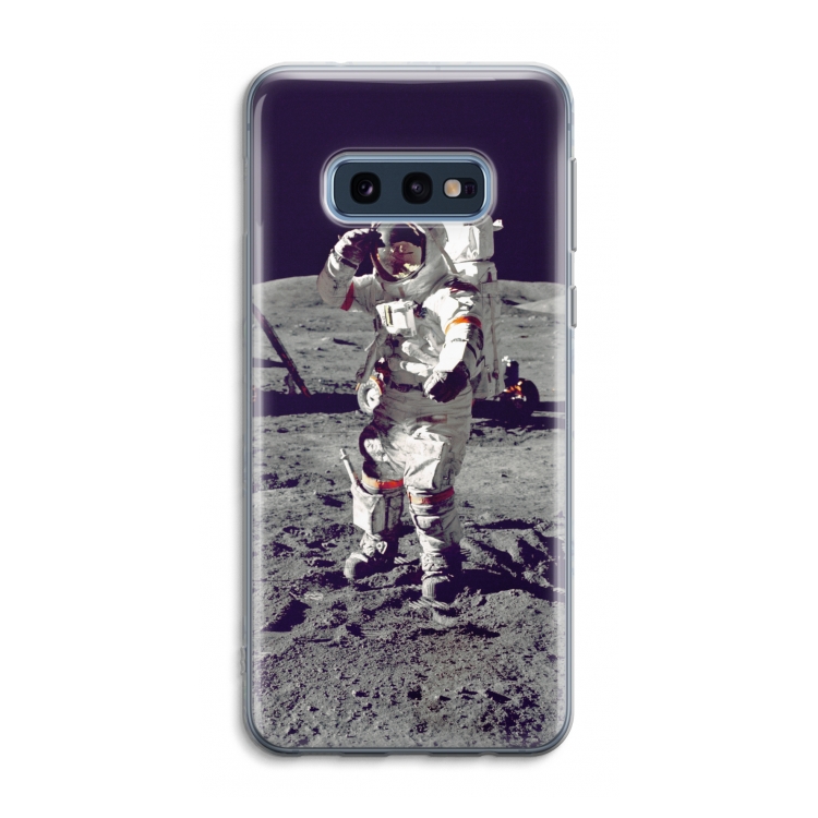 Spaceman: Samsung Galaxy S10e Transparant Hoesje