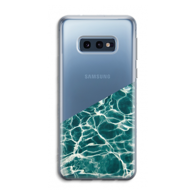Weerkaatsing water: Samsung Galaxy S10e Transparant Hoesje