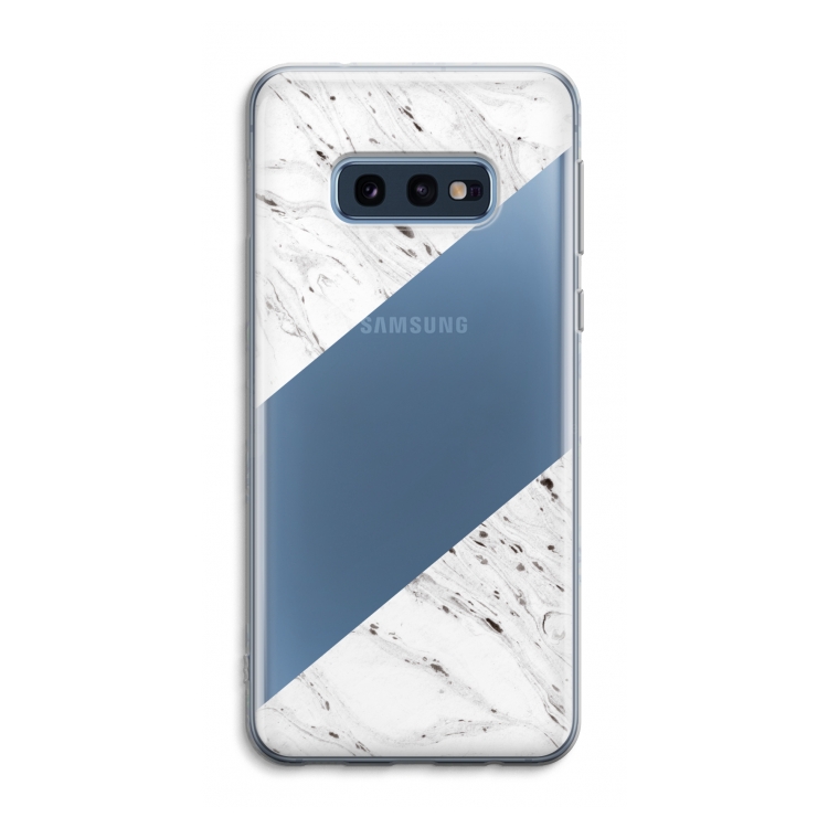 Biggest stripe: Samsung Galaxy S10e Transparant Hoesje