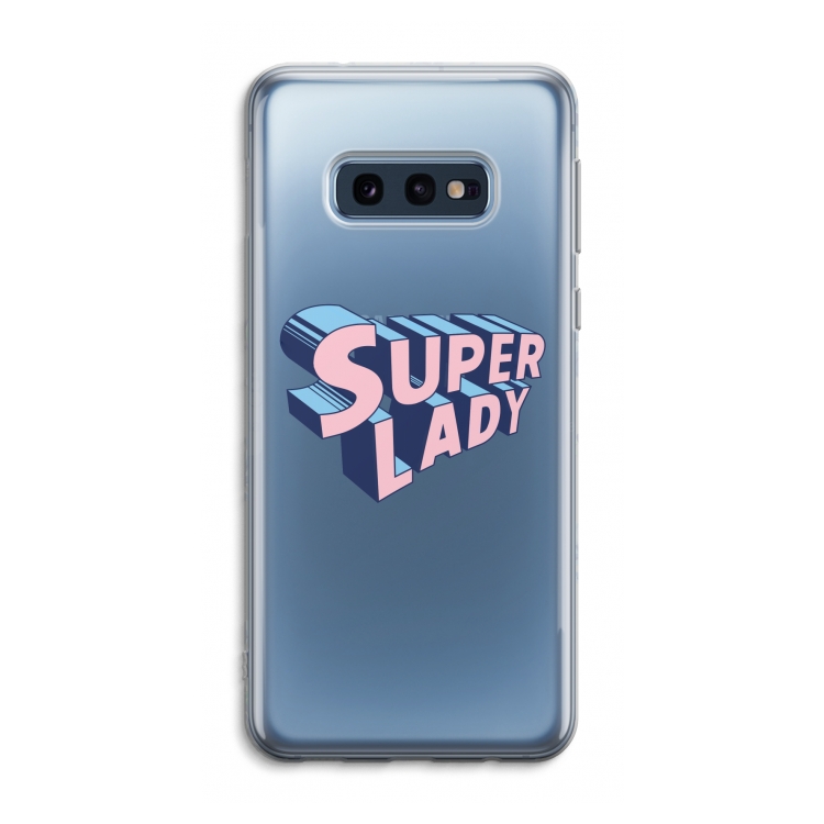 Superlady: Samsung Galaxy S10e Transparant Hoesje