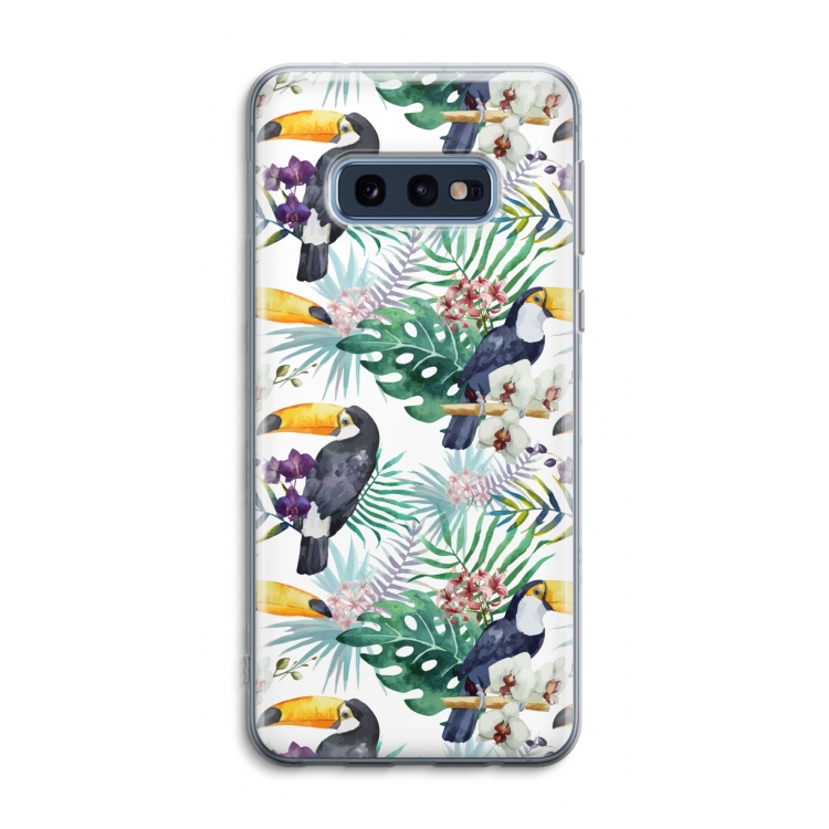 Tukans: Samsung Galaxy S10e Transparant Hoesje