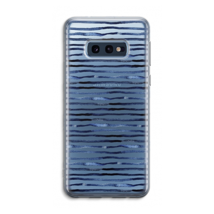 Verrassende lijnen: Samsung Galaxy S10e Transparant Hoesje