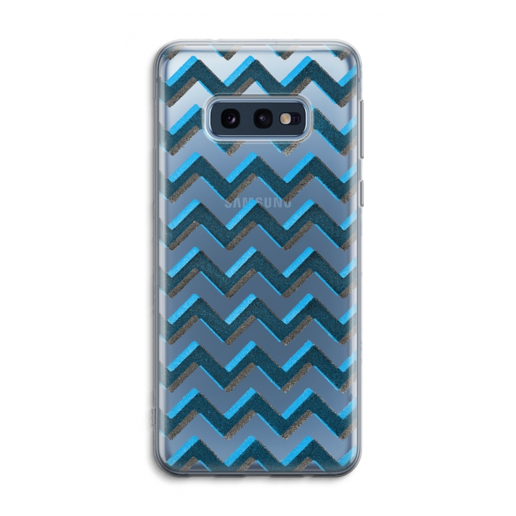 Onderbroken lijn: Samsung Galaxy S10e Transparant Hoesje
