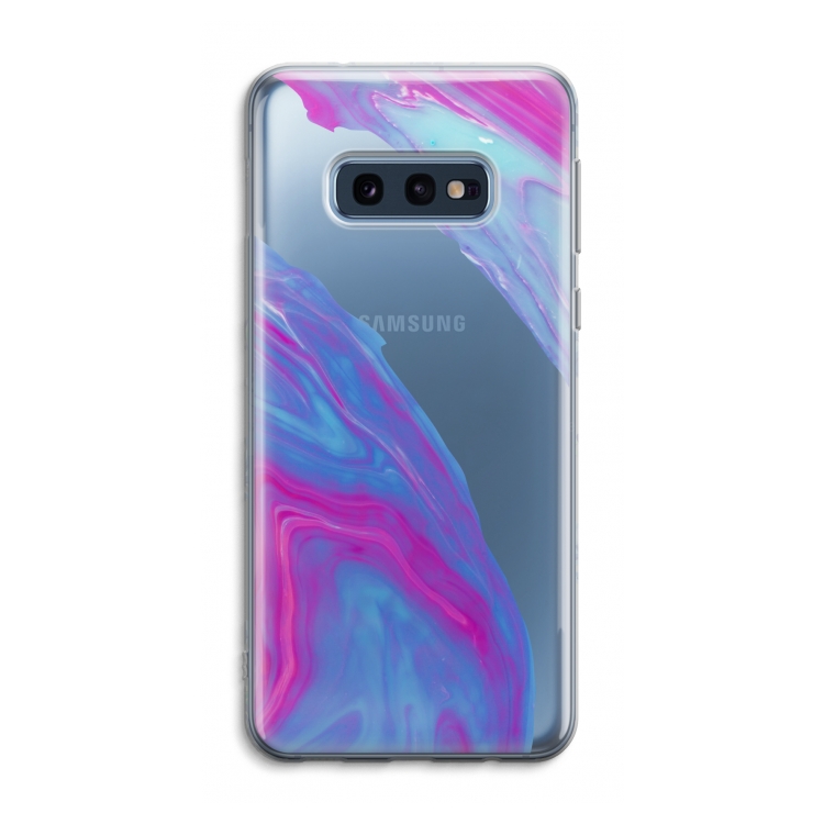 Zweverige regenboog: Samsung Galaxy S10e Transparant Hoesje