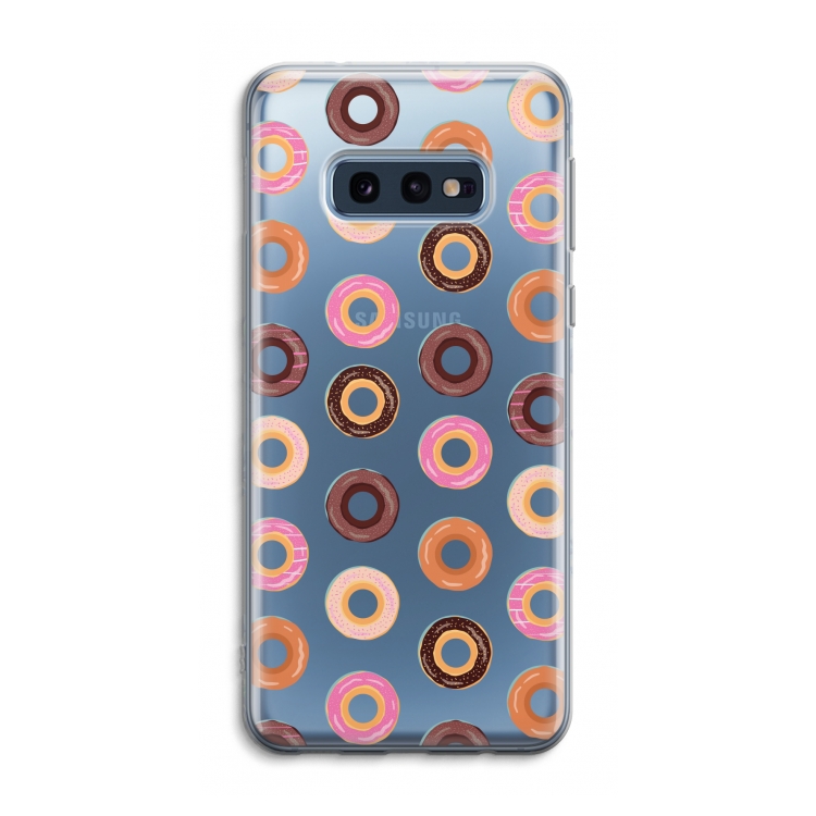 Donuts: Samsung Galaxy S10e Transparant Hoesje