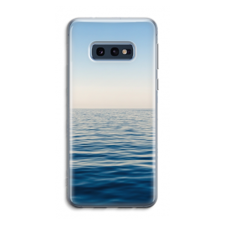 Water horizon: Samsung Galaxy S10e Transparant Hoesje