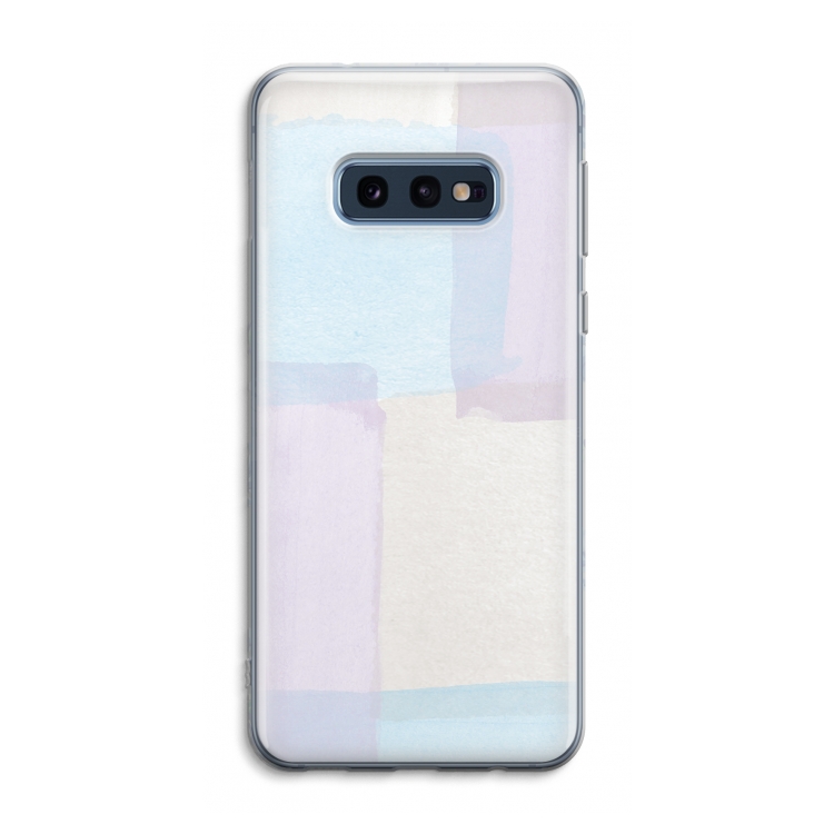 Square pastel: Samsung Galaxy S10e Transparant Hoesje