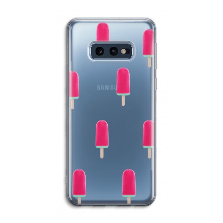 Waterijsje: Samsung Galaxy S10e Transparant Hoesje