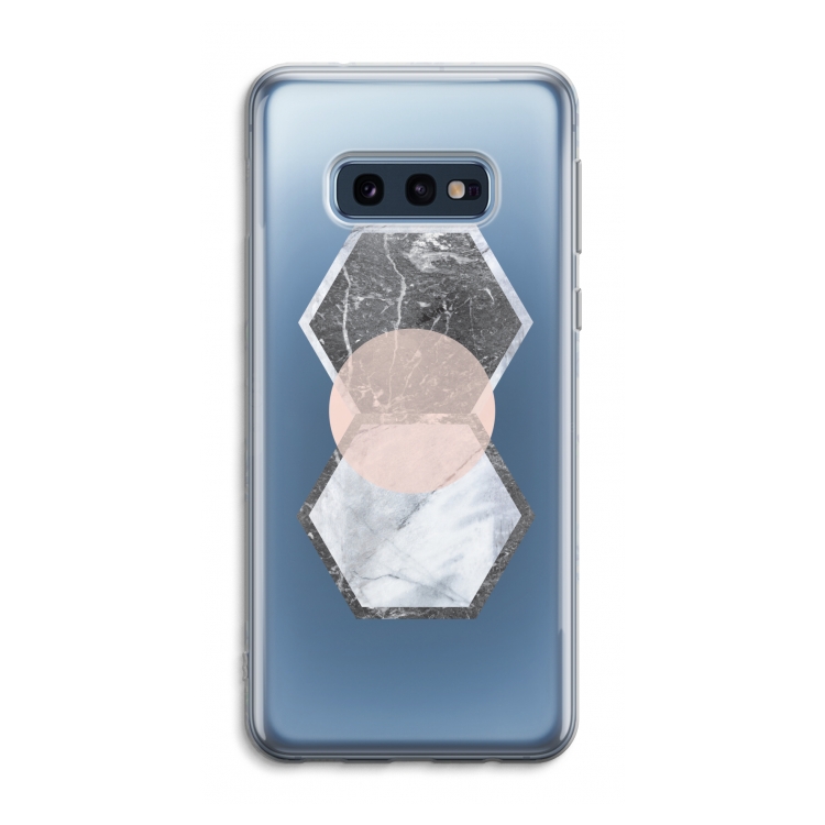 Creatieve toets: Samsung Galaxy S10e Transparant Hoesje