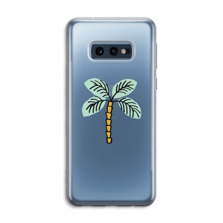 Palmboom: Samsung Galaxy S10e Transparant Hoesje