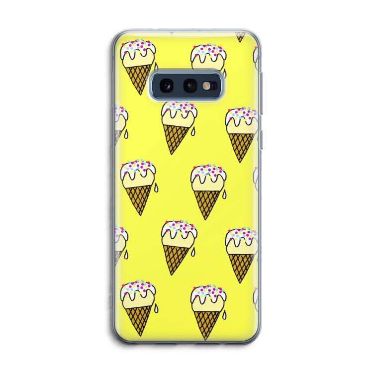 Isjes: Samsung Galaxy S10e Transparant Hoesje