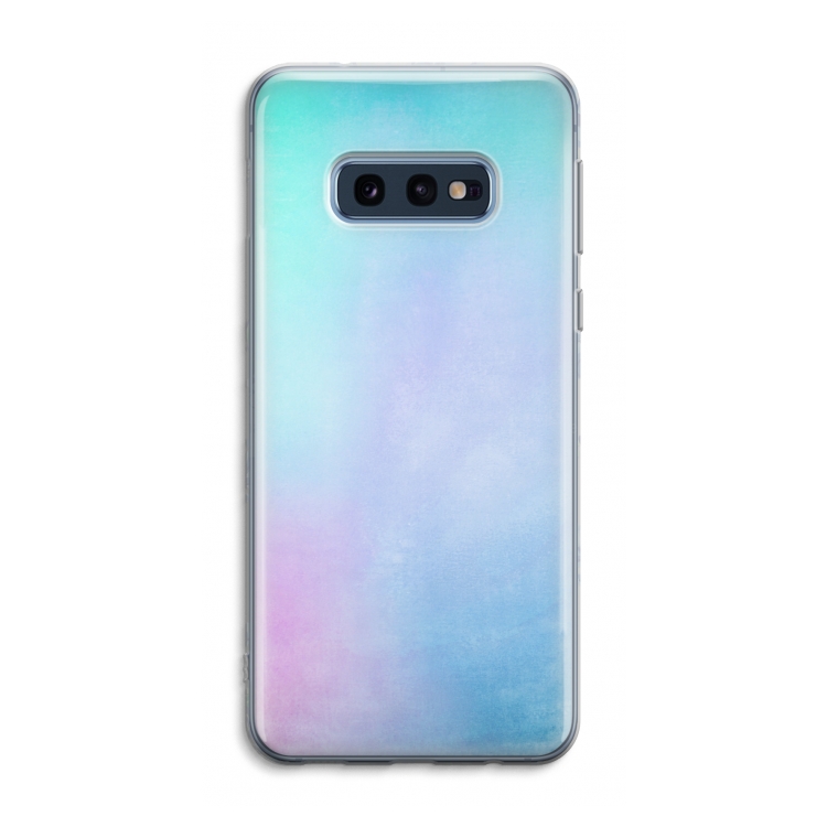 mist pastel: Samsung Galaxy S10e Transparant Hoesje