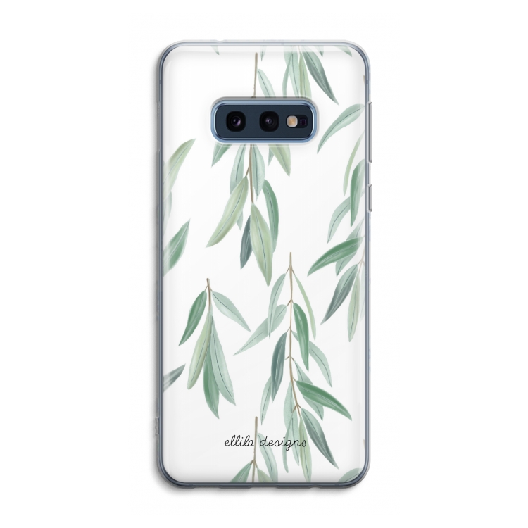 Branch up your life: Samsung Galaxy S10e Transparant Hoesje