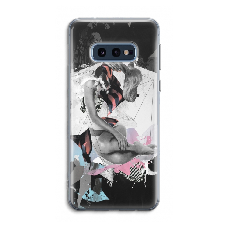 Camouflage de sommeil: Samsung Galaxy S10e Transparant Hoesje