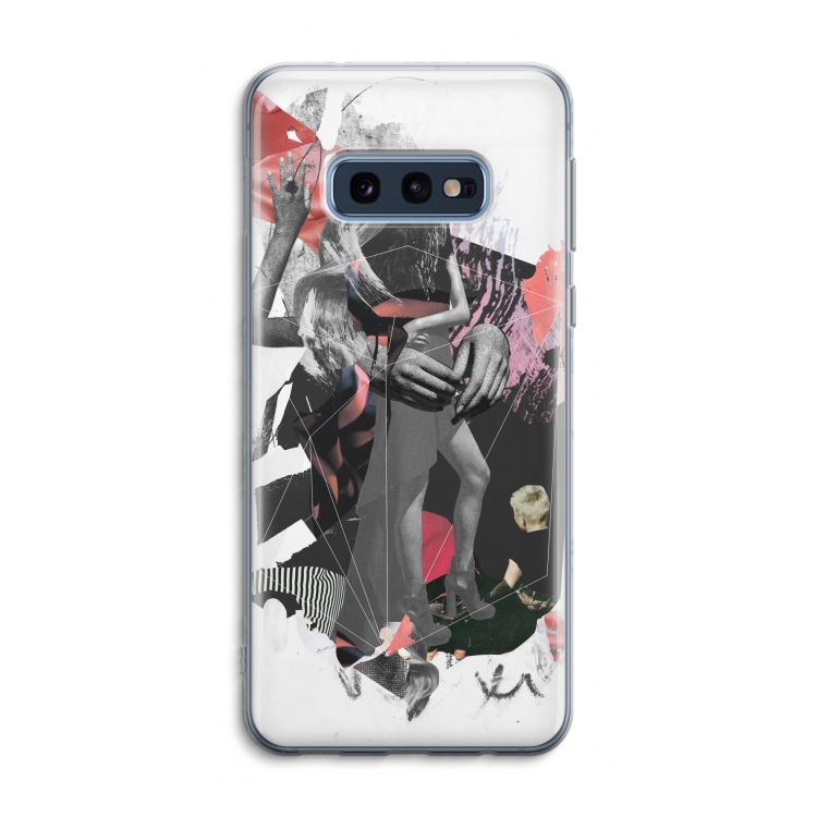 Dissimulation du réel: Samsung Galaxy S10e Transparant Hoesje