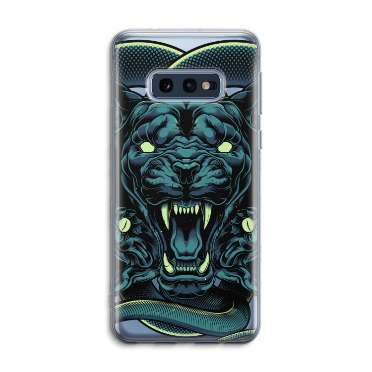 Cougar and Vipers: Samsung Galaxy S10e Transparant Hoesje